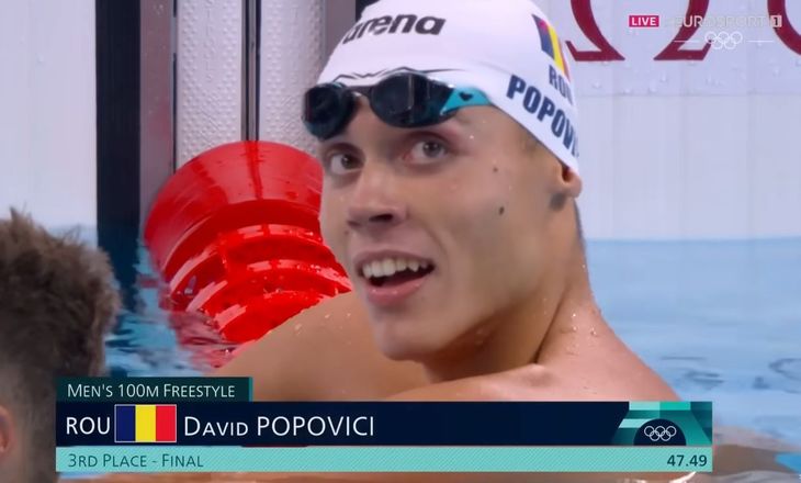 AUDIENŢE. Bronz în bazin, aur în audienţe. Românii au fost cu ochii pe televizoare şi cu sufletul alături de David Popovici. Ce audienţe au făcut TVR şi Eurosport