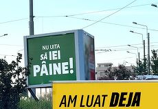 FOTO. Campanie inedită. Cum s-a legat un brand de pâine de mesajul „Nu uita să iei pâine”. Cui aparţine mesajul 