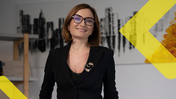 Paula Herlo, din nou gazda podcastului Gata de Business by Raiffeisen Bank