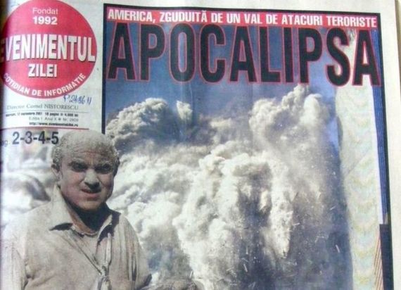 ARHIVĂ. 23 de ani de la tragedia din 11 septembrie din Statele Unite. „America Însângerată” titrau ziarele