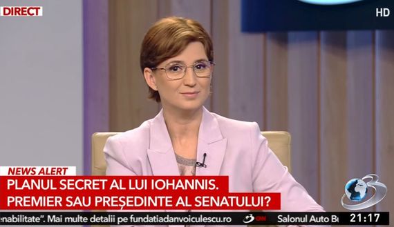 Jurnalista Sanda Nicola, în mişcarea care îl susţine pe Mircea Geoană la prezidenţiale. Prima apariţie, la Antena 3 CNN