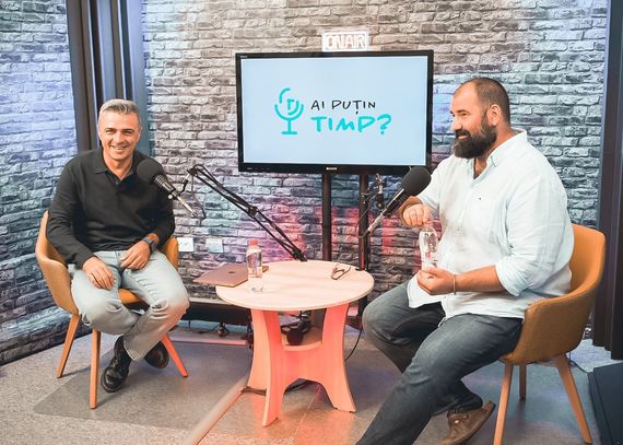 VIDEO. Primul episod al podcastului Ai puţin timp? Adi Hădean invitat. O producţie Paginademedia.ro şi Cornel Ilie (PREMIERĂ)