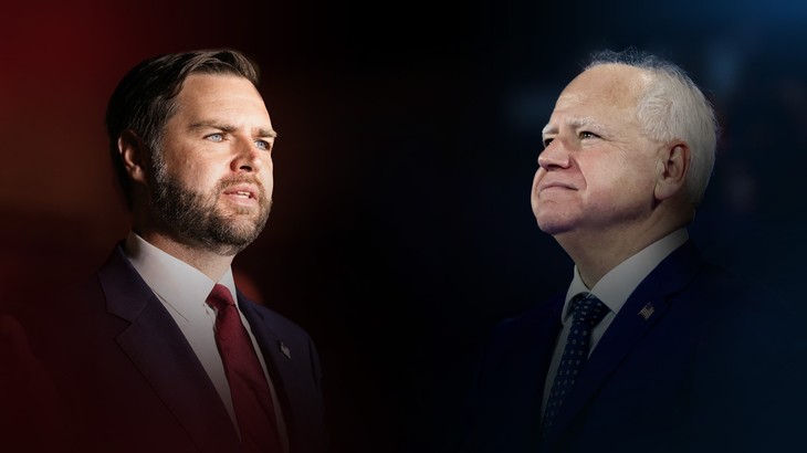 B1 TV difuzează documentarul „America Alege: Vicepreşedinţii” despre JD Vance, partenerul de campanie al lui Donald Trump, şi Tim Walz, propunerea Kamalei Harris