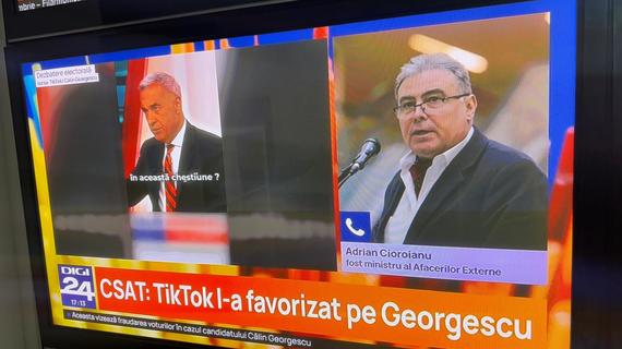 CSAT: TikTok, "tratament preferenţial" pentru Călin Georgescu. TikTok nu a respectat normele legale