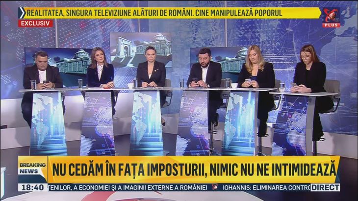 AUDIENŢE. Câţi oameni au urmărit Realitatea Plus cu emisia suspendată. A bătut toate televiziunile de ştiri