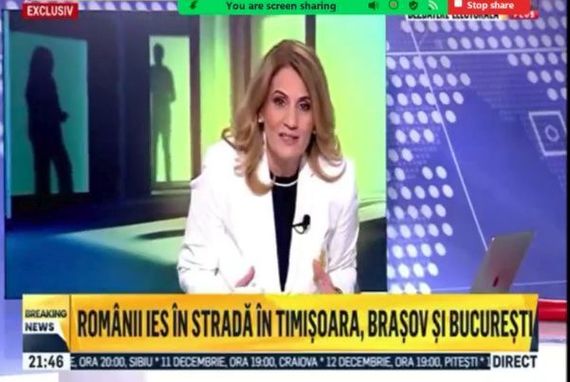 Anca Alexandrescu, dezlănţuită: „Marş!” „Javre ce sunteţi”. Realitatea, amendată pentru dezinformări, injurii şi instigare la violenţă. CNA: „E într-adevăr ziarist persoana care vorbeşte?”