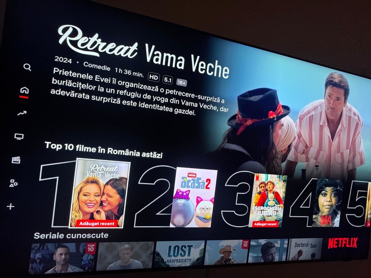 Retreat Vama Veche şi noul serial Subteran, primele între favoritele românilor pe Netflix