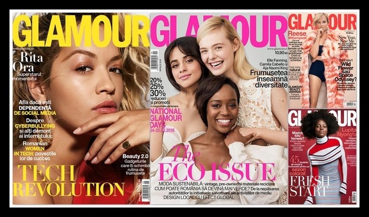 Revista Glamour se închide după 18 ani în România