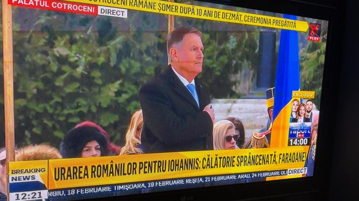 Plecarea lui Iohannis de la Cotroceni în burtiere. Realitatea se dezlănţuie: "Călătorie sprâncenată, faraoane!"