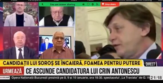 România TV, amendată pentru un derapaj la adresa lui Crin Antonescu 