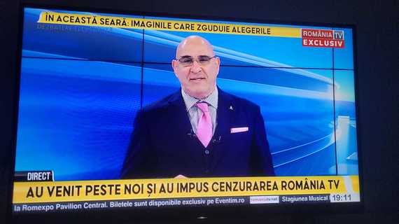 VIDEO. România TV a pus în aplicare suspendarea emisiei pentru 10 minute. „Este cenzură mizerabilă”