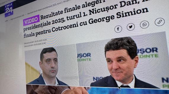 TOP ARTICOLE 5 mai. Cifre mari de trafic pe site-urile de ştiri a doua zi după alegeri. Nouă din zece materiale sunt despre rezultate. Digi 24 are 10 articole din top 20