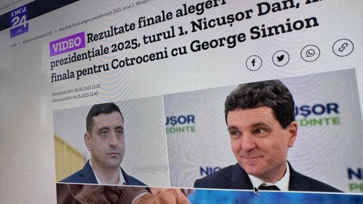 TOP ARTICOLE 5 mai. Cifre mari de trafic pe site-urile de ştiri a doua zi după alegeri. Nouă din zece materiale sunt despre rezultate. Digi 24 are 10 articole din top 20