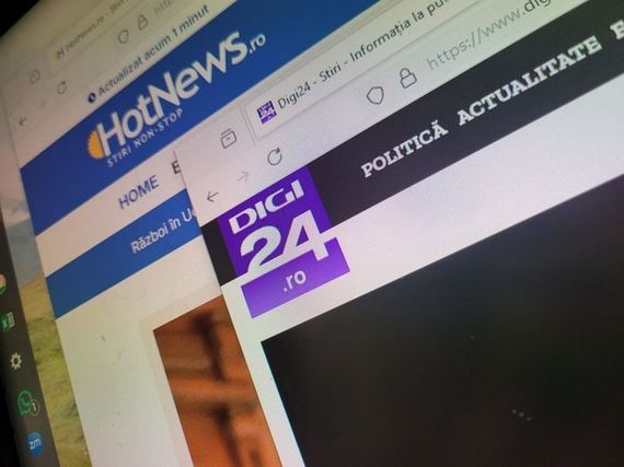 Site-ul Digi24.ro, lider detaşat în ziua alegerilor: Record de trafic online după anunţarea candidaţilor din turul doi