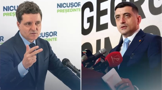 Prima dezbatere TV George Simion - Nicuşor Dan va fi la EuroNews. Toate detaliile