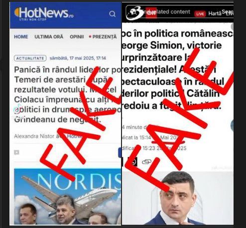 Fake news cu identitatea HotNews şi Antena 3 CNN, răspândite pe TikTok. MAI intervine