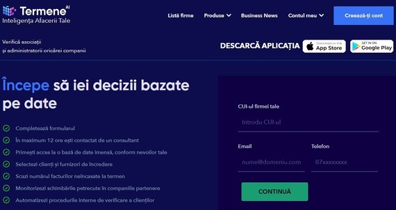 Termene.ro lansează o campanie prin care jurnaliştii din România vor putea să folosească gratuit platforma de date