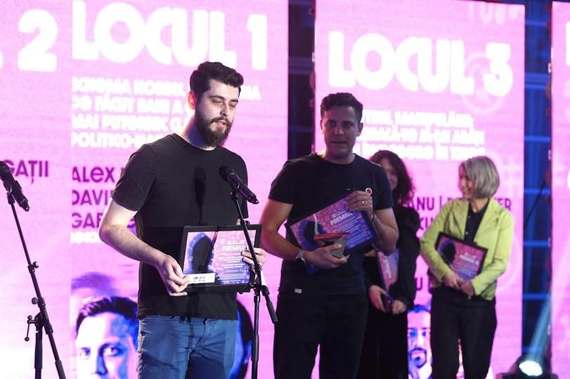 FOTO. Premiile Superscrieri 2025. Investigaţia Schema Nordis, realizată de Recorder, a obţinut locul I la categoria TV&Video-Jurnalism. Marele premiu, câştigat de Ziarul de Gardă din Chişinău