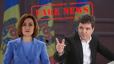 FAKE-NEWS. Un cont fals a folosit sigla Euronews România pe Telegram într-un material despre vizita lui Nicuşor Dan în Republica Moldova