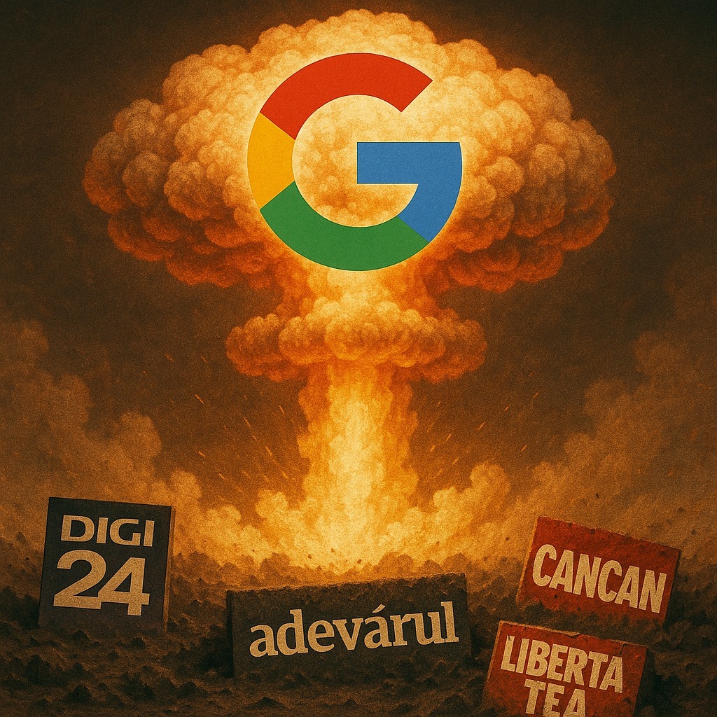 Site-urile de ştiri, date complet peste cap de un update Google! Scăderi uriaşe şi creşteri aleatorii. "Acum se vede cât de periculos e orice fel de monopoluri în spaţiul digital". Cine e sus, cine e jos?