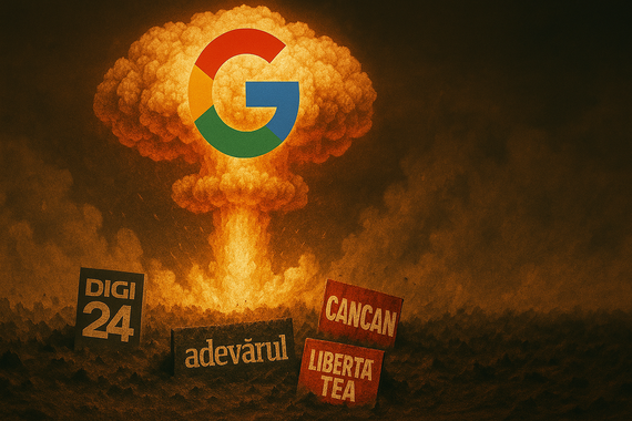 Site-urile de ştiri, date complet peste cap de un update Google! Scăderi uriaşe şi creşteri aleatorii. "Acum se vede cât de periculos e orice fel de monopoluri în spaţiul digital". Cine e sus, cine e jos?