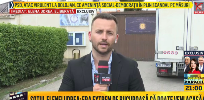 Un jurnalist a revenit la Realitatea Plus după o pauză de câţiva ani