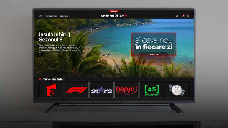 Antena Play la preţ de Netflix. Platforma are o nouă variantă de abonament
