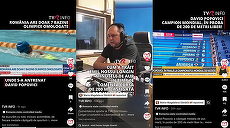 TVR, calificat de TikTok drept "media controlată de stat" pe toate clipurile. Şi pe cel cu finala lui David Popovici. UPDATE. Şi EuroNews e marcat la fel