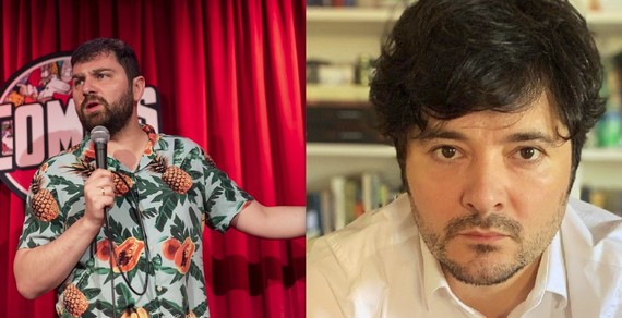 Mihai Radu şi Raul Gheba, scenariştii „Betoane”: „Când l-am văzut pe George Ivaşcu în costum şi ‘îmbrăcat’ în personaj, ne-a covins doza de nebunie pe care a infuzat-o personajului”