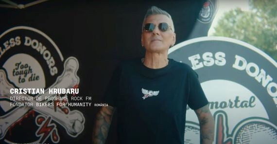 Campanie curajoasă despre donarea de organe. Agenţia Naţională de Transplant şi AIN’T lansează #FearlessDonors, alături de motociclişti (VIDEO)