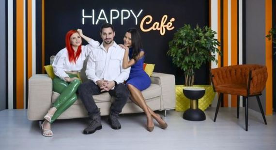 Încep ediţii noi Happy Café la Happy Channel. Noul sezon cu Cristina Ciobănaşu, Vlad Gherman şi Ruxandra Luca aduce rubrici noi