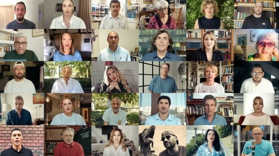 Jurnalişti, actori şi sportivi în cel mai nou videoclip ai trupei Taxi, Rinocerii. Versurile, inspirate dintr-o piesă de teatru - VIDEO