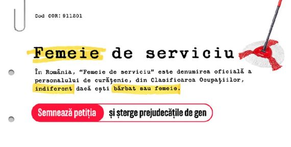 Fără „femeie de serviciu"! Ce se cere într-o campanie a unui cunoscut brand de curăţenie