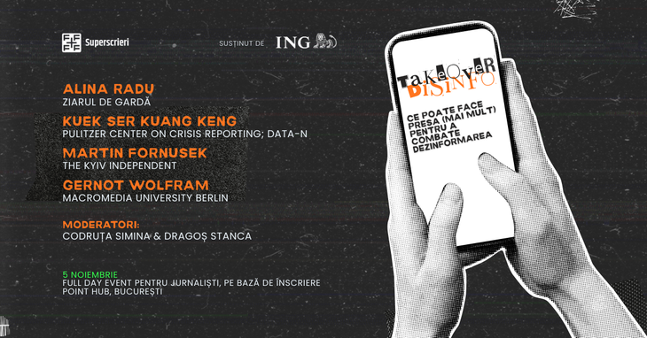 Jurnalişti din Europa şi Asia, la Bucureşti. Fundaţia Friends For Friends organizează un eveniment dedicat combaterii dezinformării