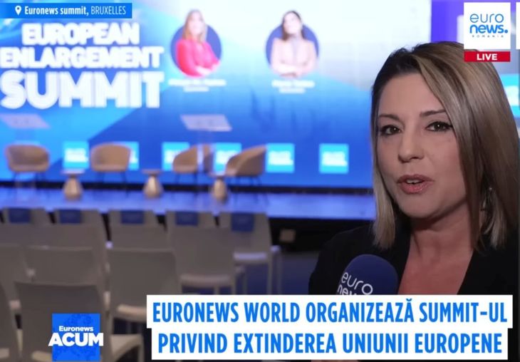 Zelenski, Maia Sandu şi Vučić, printre liderii prezenţi la Summitul Euronews de la Bruxelles, dedicat extinderii Uniunii Europene. Evenimentul, transmis şi în România