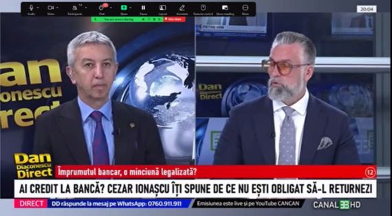 CNA sancţionează Canal 33 pentru „derapajele” din emisiunea lui Dan Diaconescu