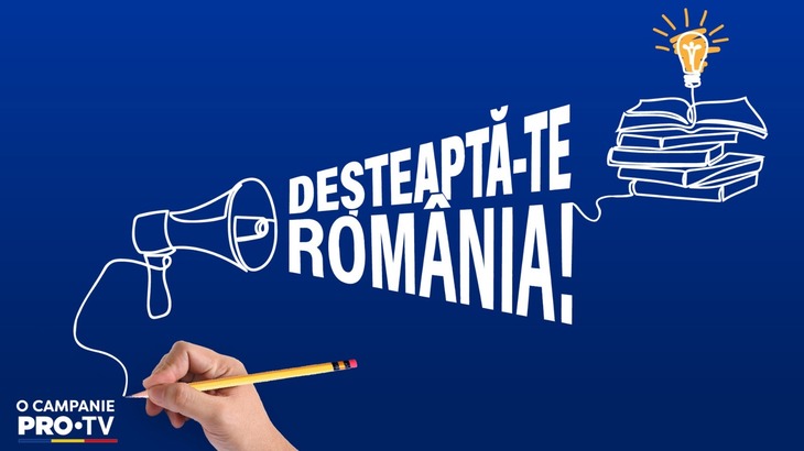 „Deşteaptă-te, România!”. Pro TV oferă 400.000 de euro pentru proiecte care pot schimba viitorul ţării