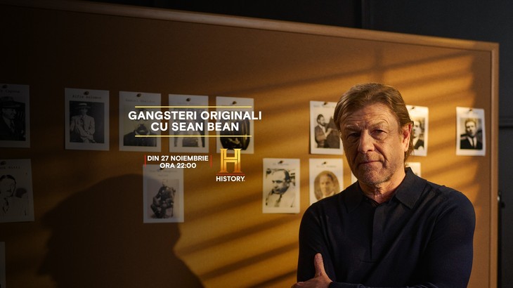 Din Urzeala Tronurilor, într-un documentar. Sean Bean revine pe ecran cu „Gangsteri originali”. Noua serie, la History
