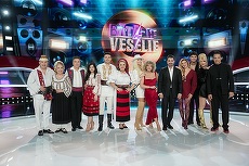 Petrecere în ultima zi din an la Antena 1, încă de după-amiază. Cu Pepe şi Alexia Ţalavutis