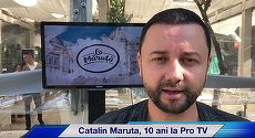 VIDEO: Ce spunea Cătălin Măruţă la 10 ani de Pro TV? "Nu mi-e ruşine cu absolut nimic!"