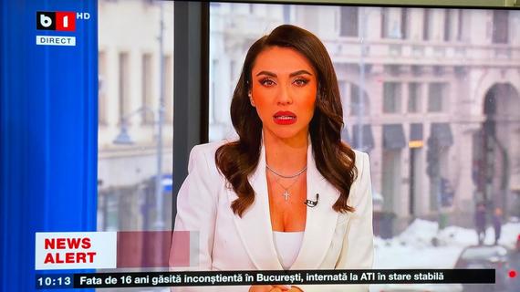 B1 TV, probleme cu emisia minute bune. Ce se vede pe post - FOTO