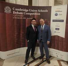 PARTENERIAT. Colegiul Naţional Gheorghe Şincai din Cluj câştigă prima ediţie a dezbaterilor Cambridge Union Schools România şi merge la Cambridge. Şi un liceu din Constanţa merge la finala din Marea Britanie.