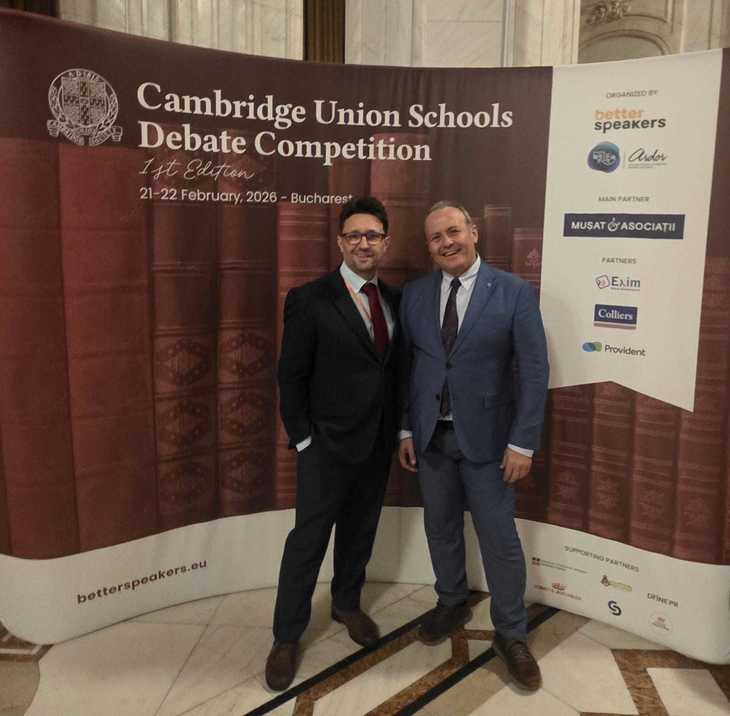 PARTENERIAT. Colegiul Naţional Gheorghe Şincai din Cluj câştigă prima ediţie a dezbaterilor Cambridge Union Schools România şi merge la Cambridge. Şi un liceu din Constanţa merge la finala din Marea Britanie.