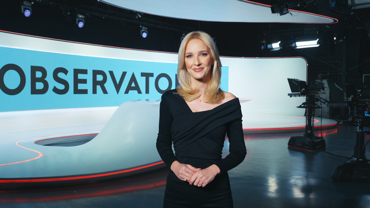 Teodora Tompea, oficial în echipa Observator. Va prezenta unul dintre programele de ştiri