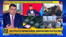 BURTIERA LA MINUT. Cum s-a văzut la Realitatea anunţul închiderii televiziunii de CNA