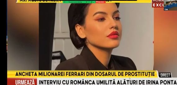 CNA. Sancţiune dură pentru România TV în cazul „Doamnei Ferrari”. Membrii CNA, scandalizaţi că s-au dus peste părinţii ei să o întrebe de „tarife”