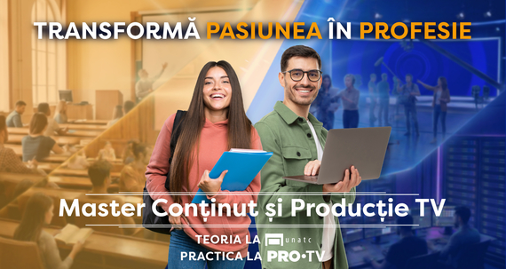Stagii de practică la Pro TV pentru studenţii UNATC. E al doilea an de colaborare cu instituţia universitară