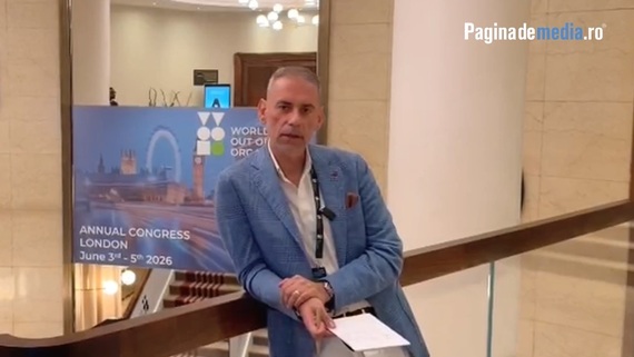 VIDEO. Cifre la cald! Câte zeci de miliarde de euro sunt în reclamele outdoor? Corespondenţă specială de la Congresul Mondial de Outdoor de la Londra
