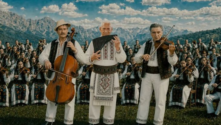 VIDEO de senzaţie. 70 de personalităţi, înghesuite într-un videoclip despre România. Amza Pellea, Gheorghe Zamfir, Hagi, Grigorescu, Regina Maria, Ion Creangă şi alţii - GALERIE FOTO