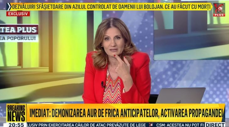 Televiziunea Poporului rămâne fără popor şi pe TV. Audienţa Ancăi Alexandrescu s-a prăbuşit în ultimele zile. Ieri a făcut cea mai mică audienţă din ultima lună